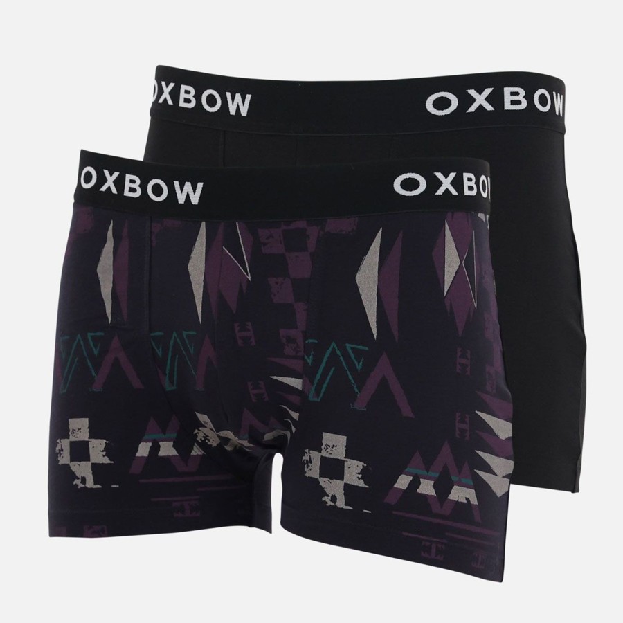 Oxbow Chaussettes, Sous-Vetements | Lot 2 Boxers Cassidy - Noir