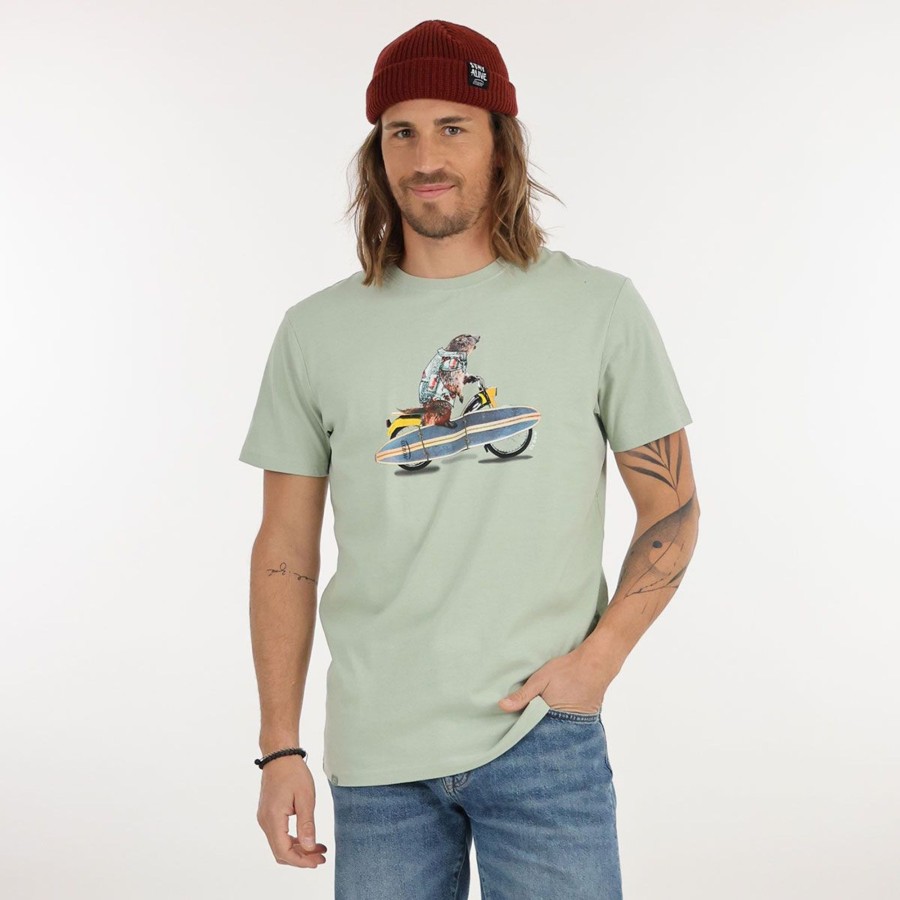 Oxbow Tee-Shirt | Tee-Shirt Techak - Lichen