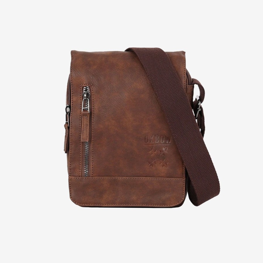 Oxbow Sac, Pochette, Portefeuille | Porte Travers Figaro - Brown