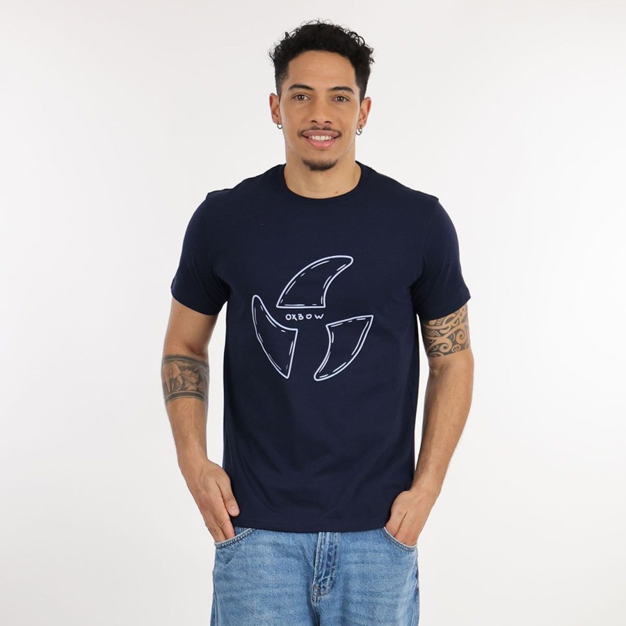 Oxbow Tee-Shirt | Tee-Shirt Tafins - Deep Marine