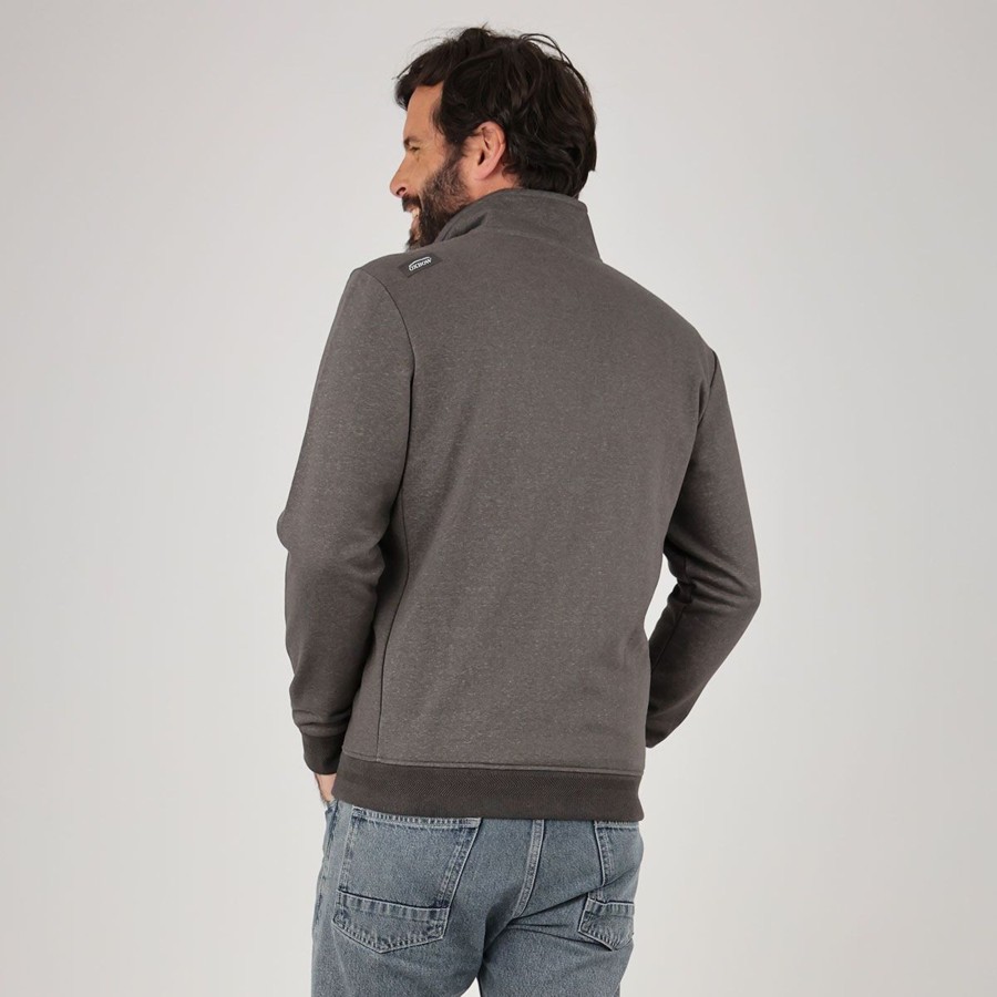 Oxbow Sweat | Sweat Sakop - Anthracite Chine