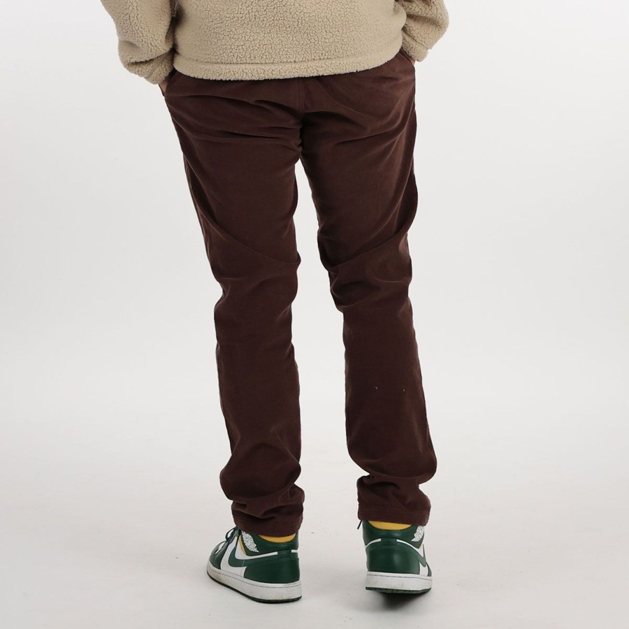 Oxbow Pantalon | Chino Velours Reanour - Chataigne