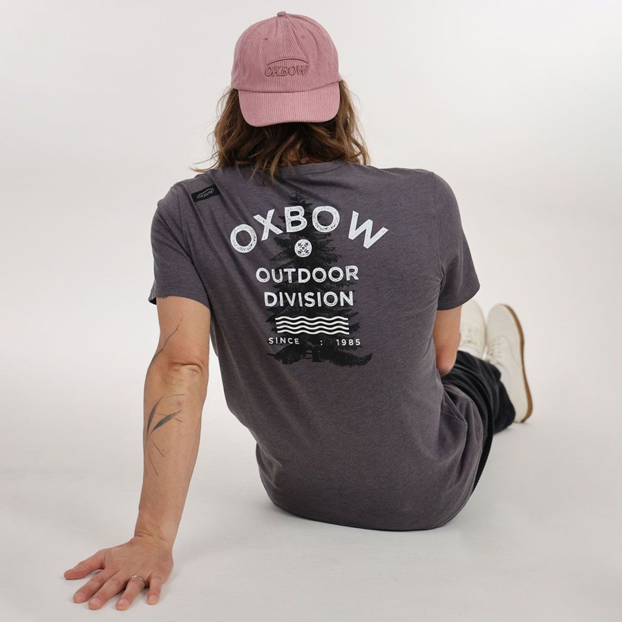 Oxbow Tee-Shirt | Tee-Shirt Tuzzy - Anthracite Chine