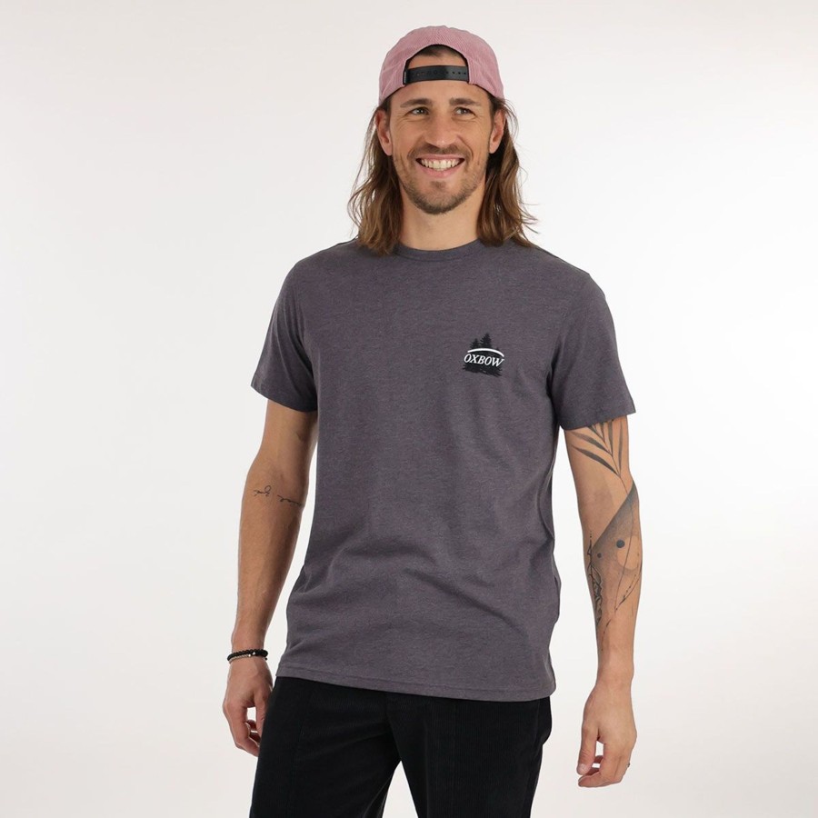 Oxbow Tee-Shirt | Tee-Shirt Tuzzy - Anthracite Chine