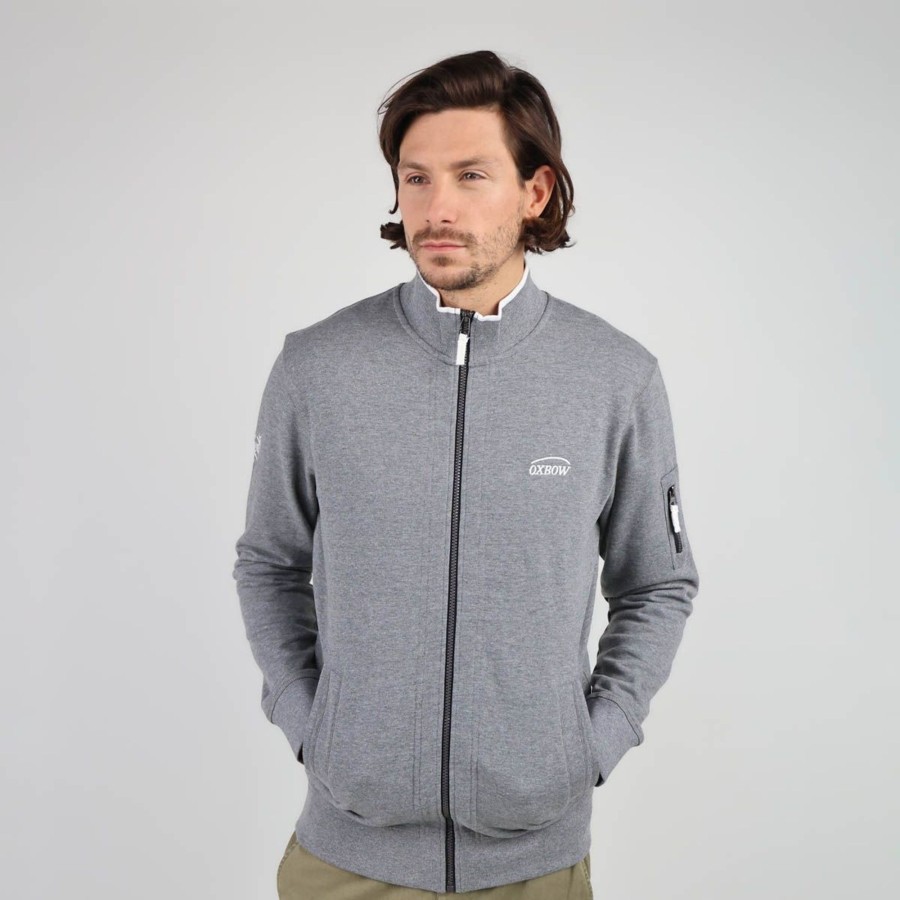 Oxbow Sweat | Sweat Saltcoats - Gris Chine Fonce