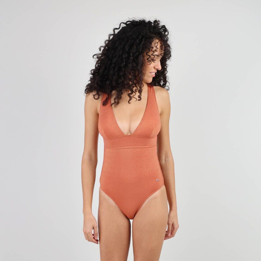 Oxbow Maillot De Bain | Maillot 1 Piece Molena - Litchi