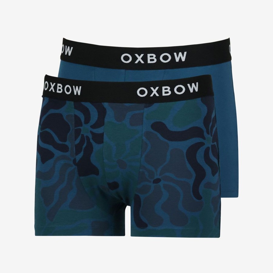 Oxbow Sous-Vetements | Lot 2 Boxers Bacalar - Deep Marine