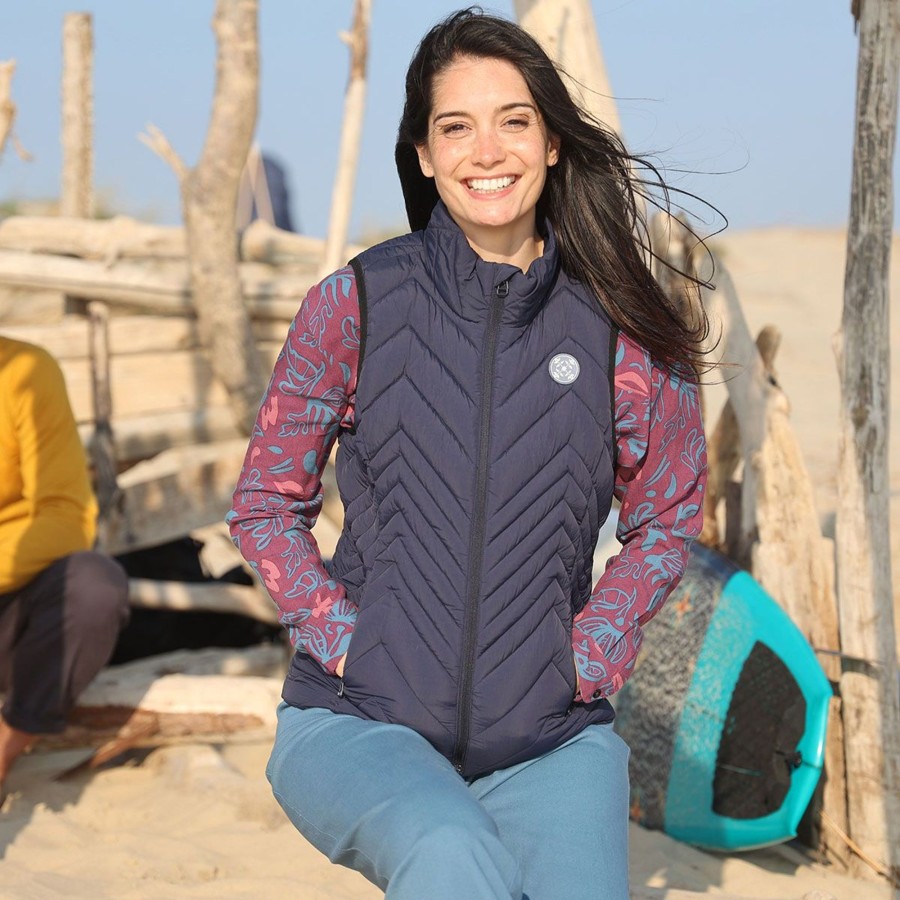 Oxbow Veste | Doudoune Juna - Deep Marine