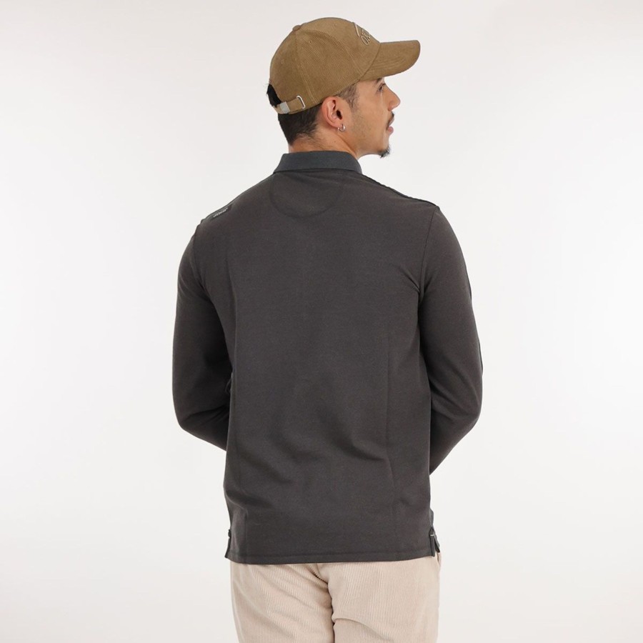 Oxbow Polo | Polo Niros - Anthracite Chine