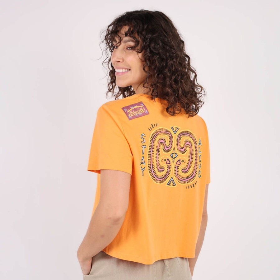 Oxbow Tee-Shirt, Debardeur | Tee-Shirt Tisurf - Tangerine