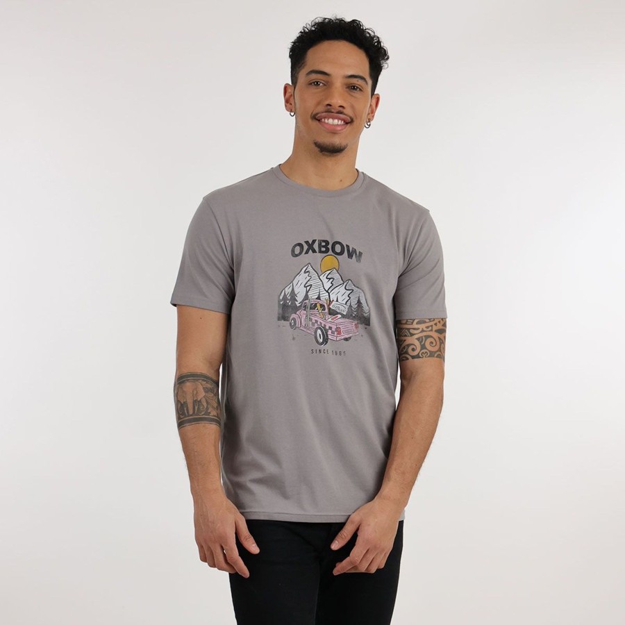 Oxbow Tee-Shirt | Tee-Shirt Telekar - Gris Cendre